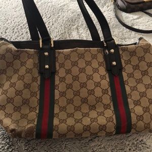Gucci canvas bag